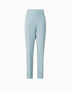 Tapered Pants with Elastic Back
