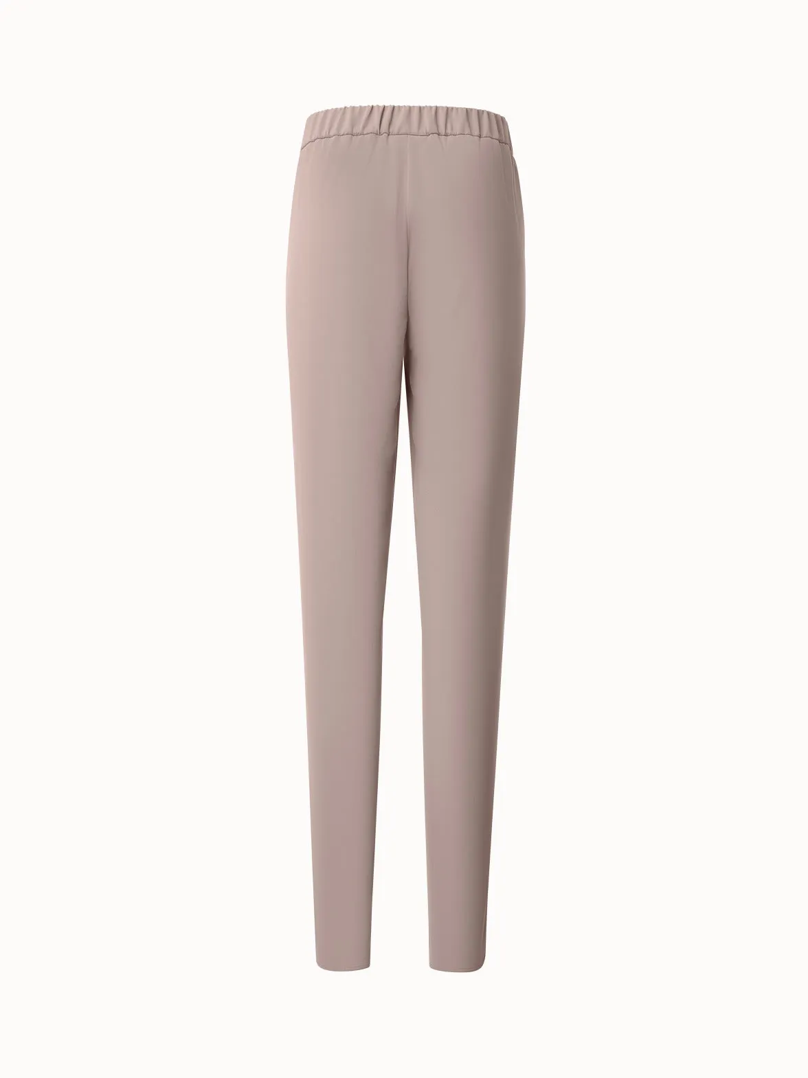 Tapered Signature Lasercut Crêpe Jogger Pants