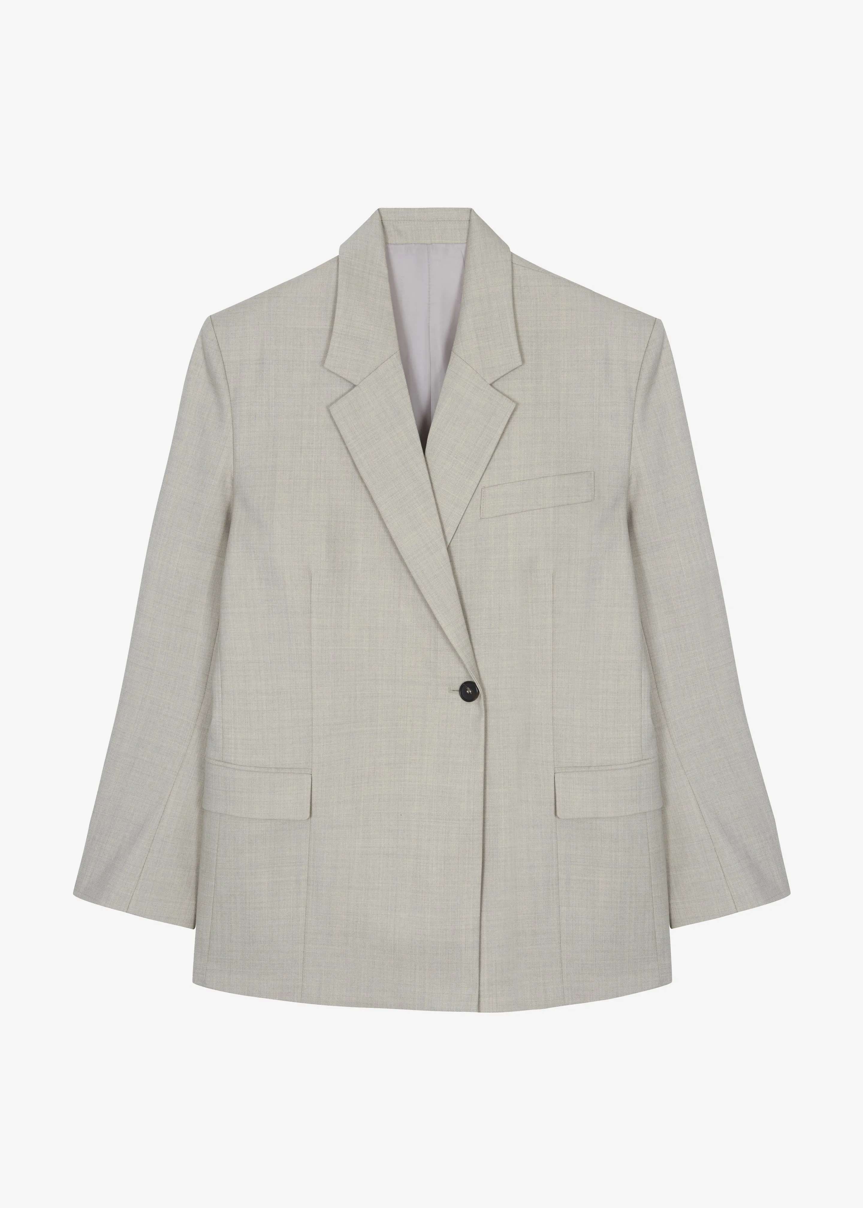 Tessa Wool Blazer - Beige