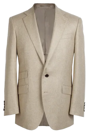 The Byron Jacket - Core Tan Hopsack