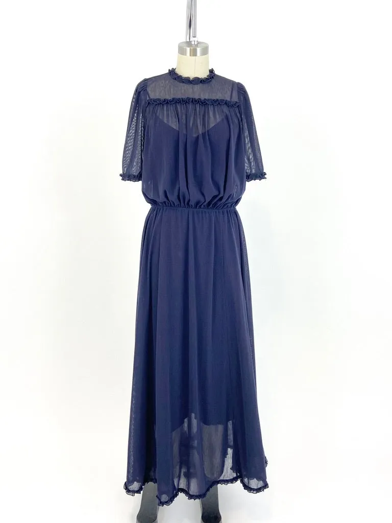 The GREAT Mesh Maxi Dress