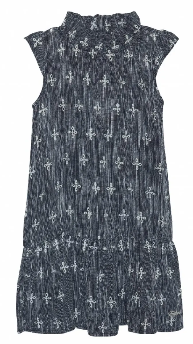 The Lena Short Sleeve Embroidered Dress - KIDS