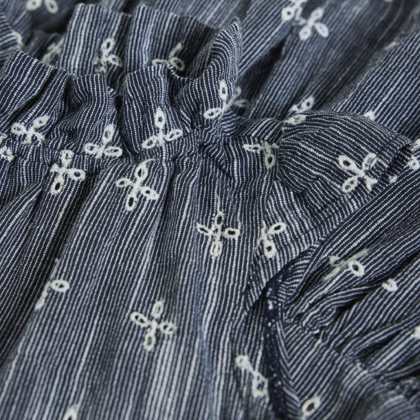 The Lena Short Sleeve Embroidered Dress - KIDS