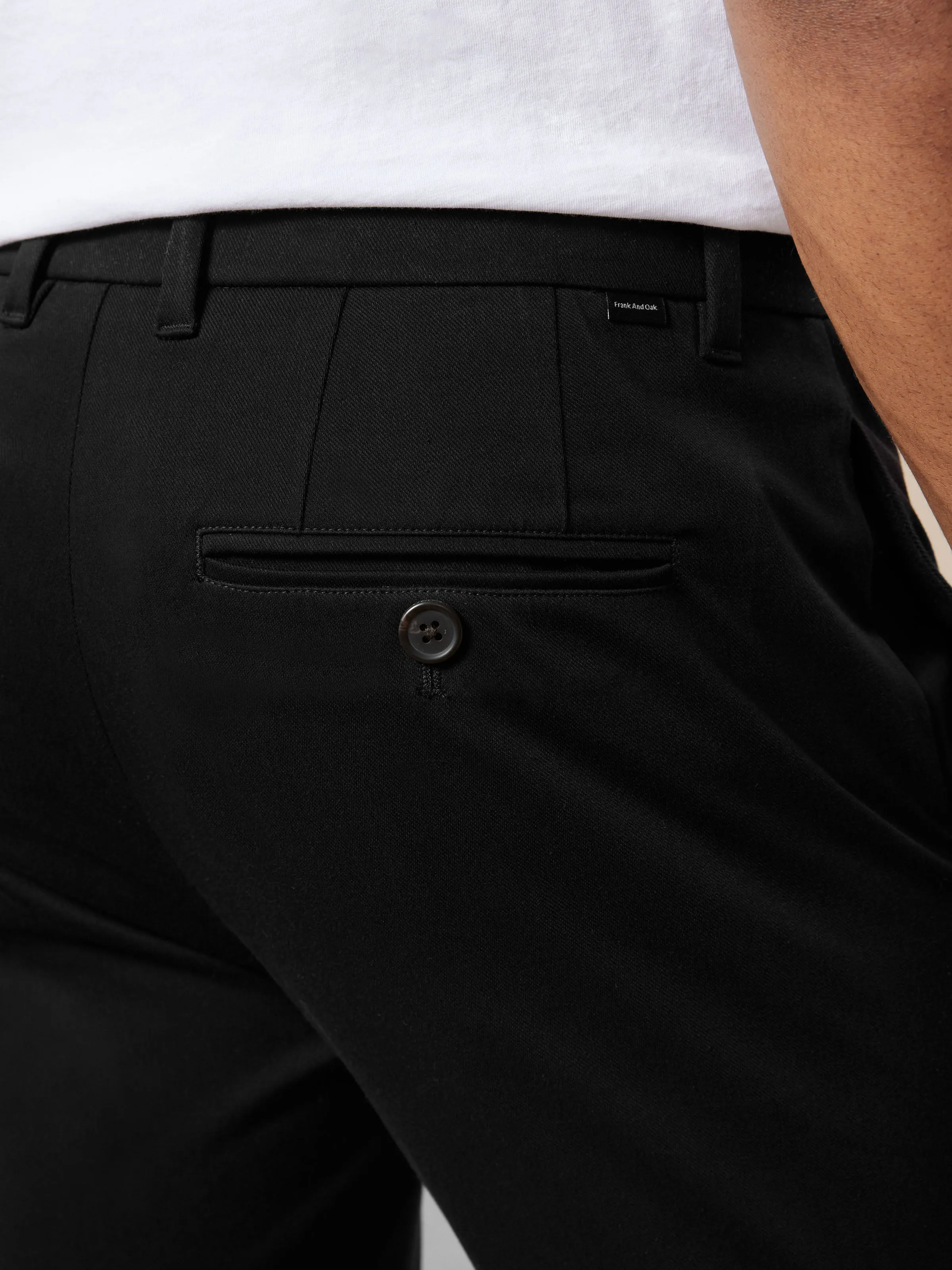 The Tapered Fit Flex Worker's Pant in Black