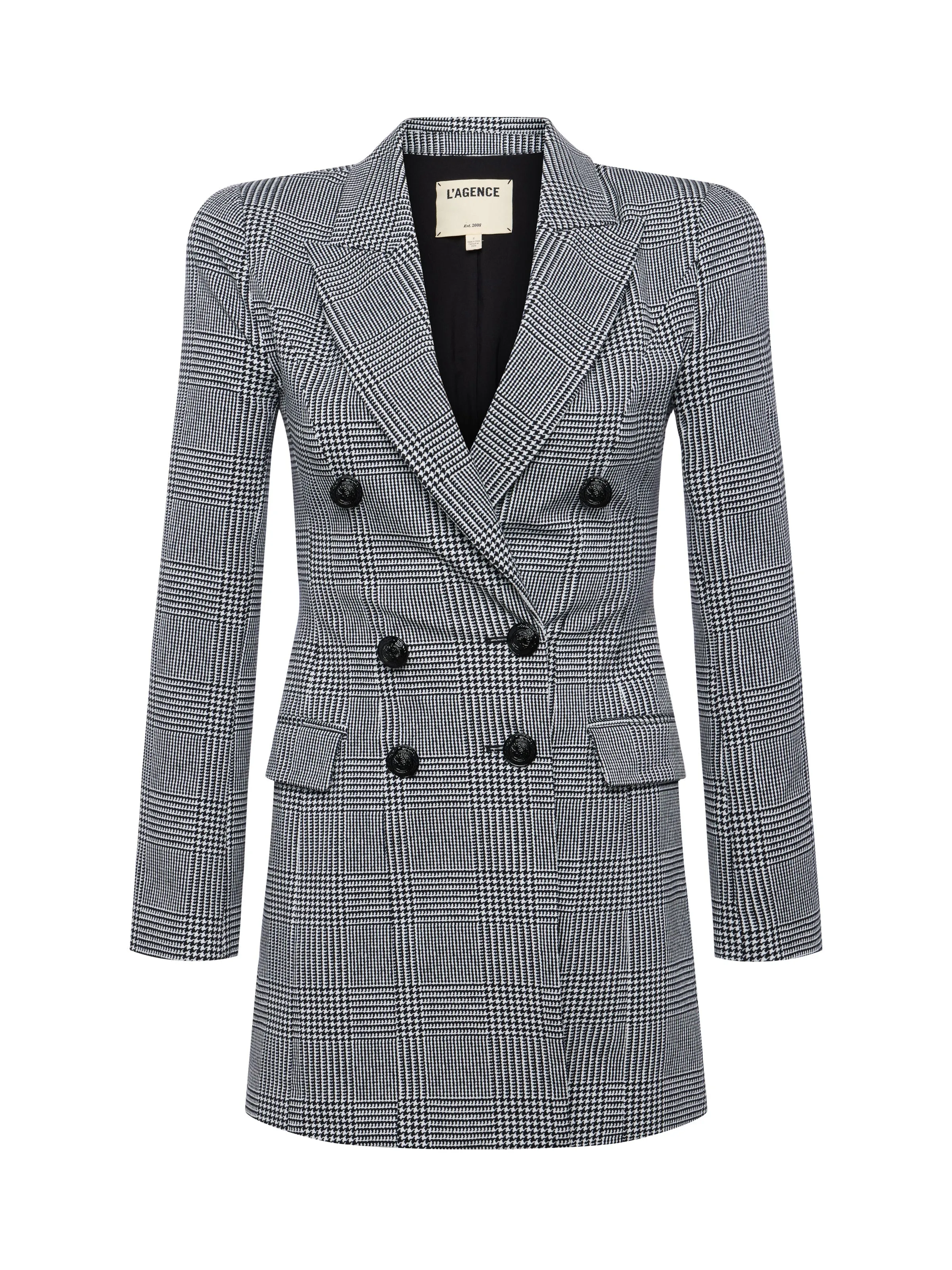 Tora Plaid Blazer Dress