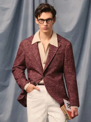 Two-Color Wool-Cotton Jacket