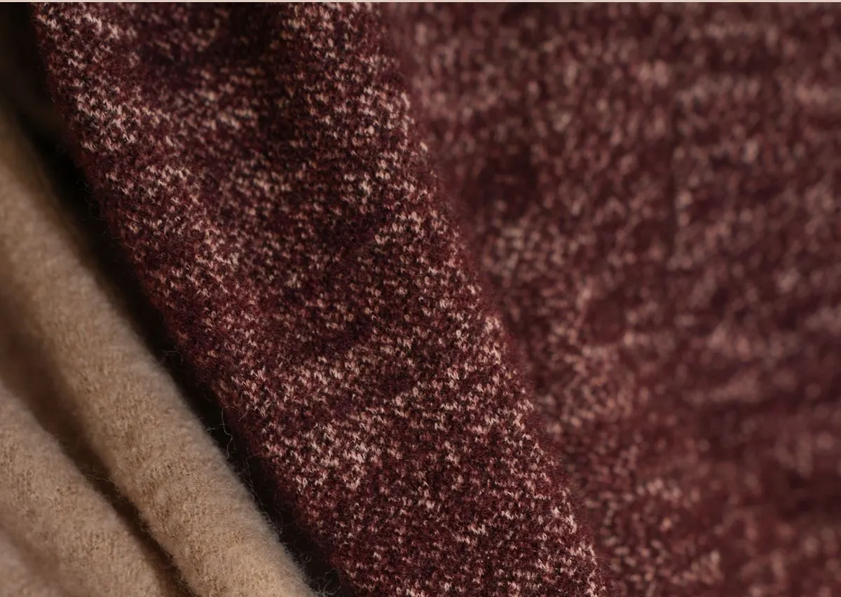 Two-Color Wool-Cotton Jacket