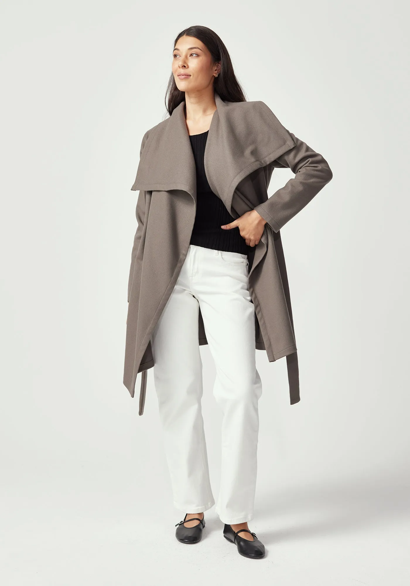 UNTOUCHED WORLD Emery Wrap Coat