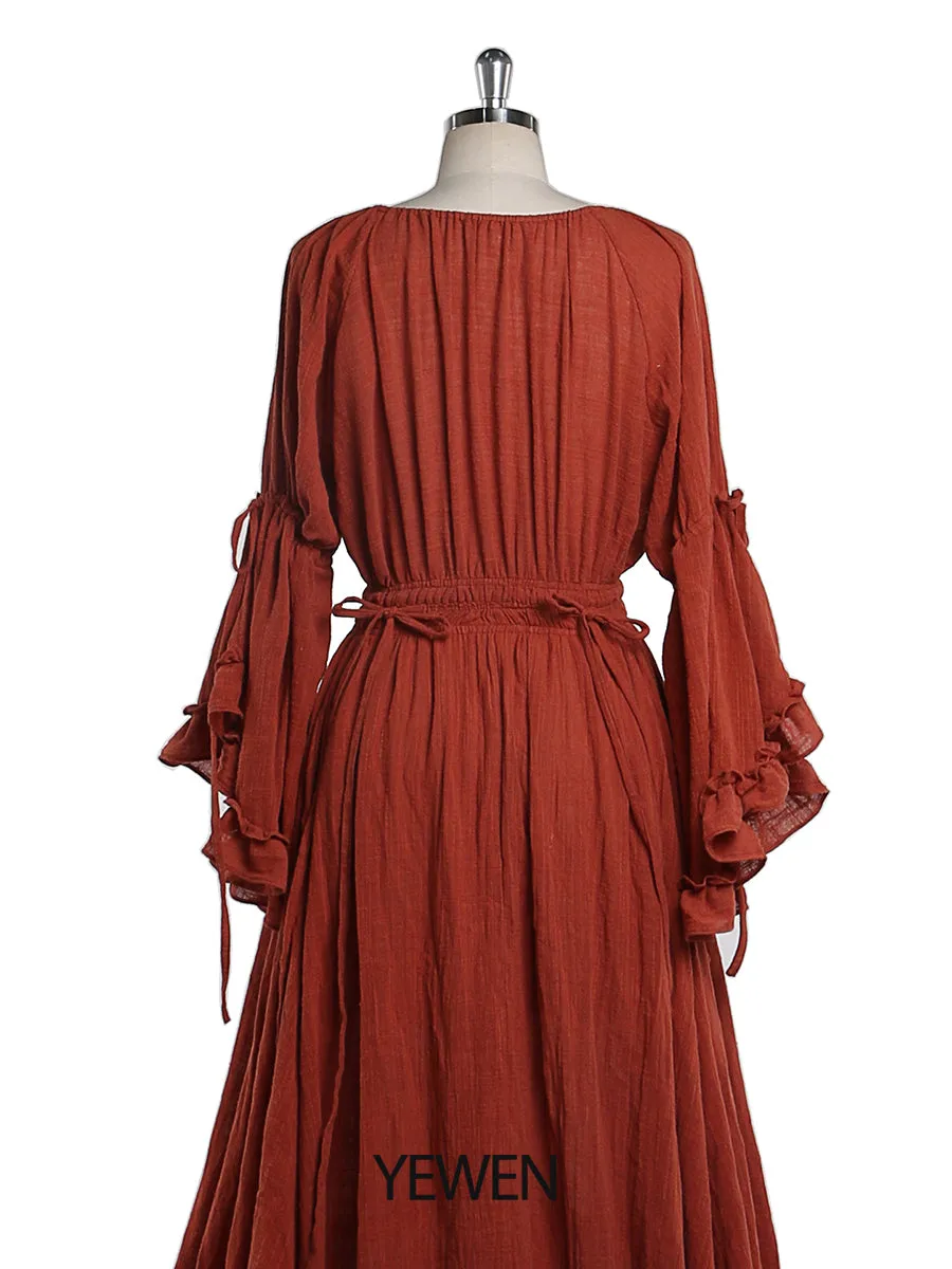 V Neck Evening Dresses Photography Dresses Baby Shower Dress for Pregnant Woman YEWEN YD211202