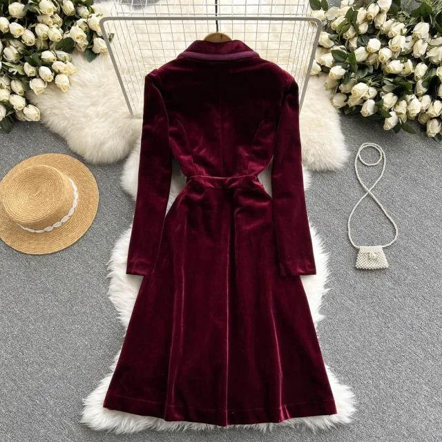 Venice Velvet Trench Coats