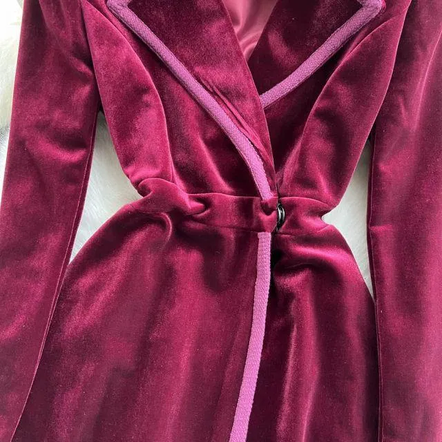 Venice Velvet Trench Coats
