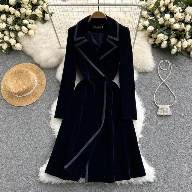 Venice Velvet Trench Coats
