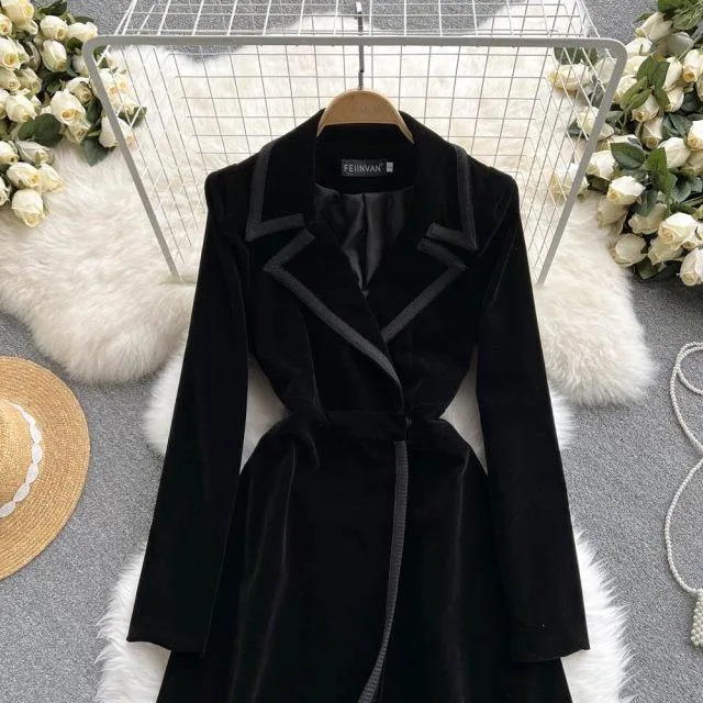 Venice Velvet Trench Coats