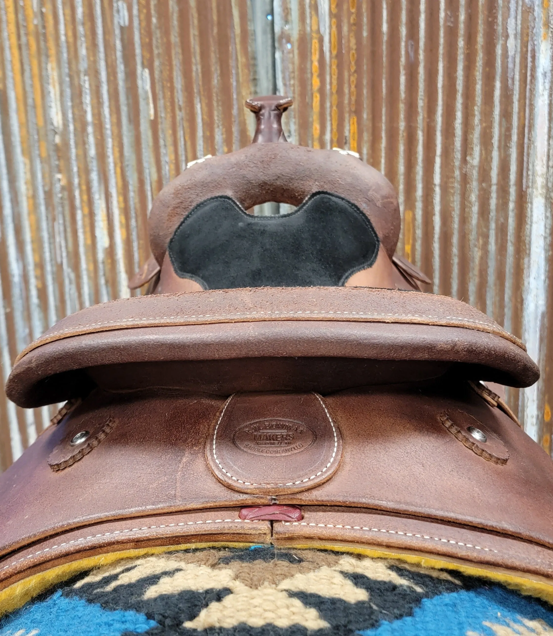 West 20 Custom Heavy Oiled Training Saddle by RW Bowman