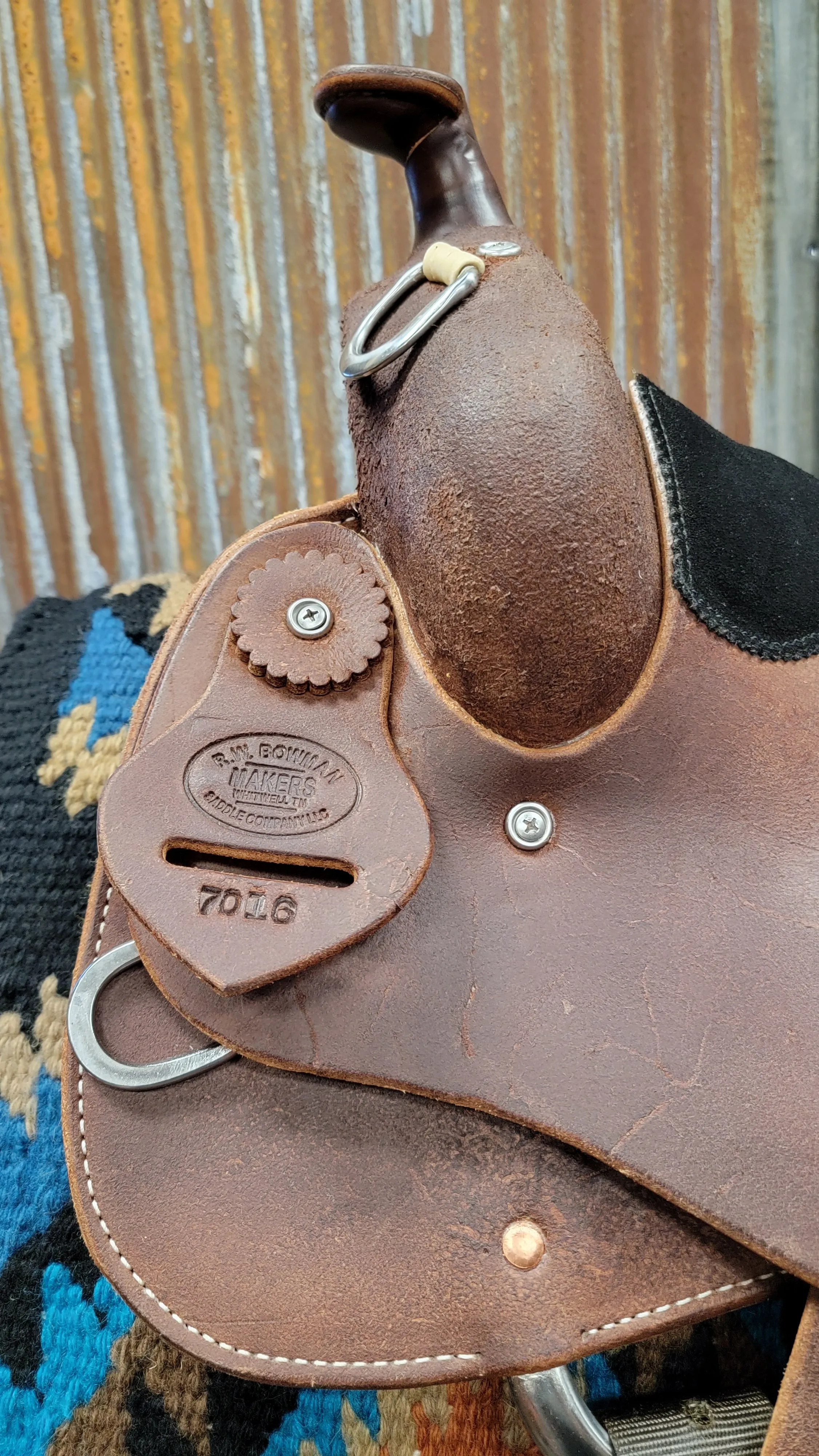 West 20 Custom Heavy Oiled Training Saddle by RW Bowman