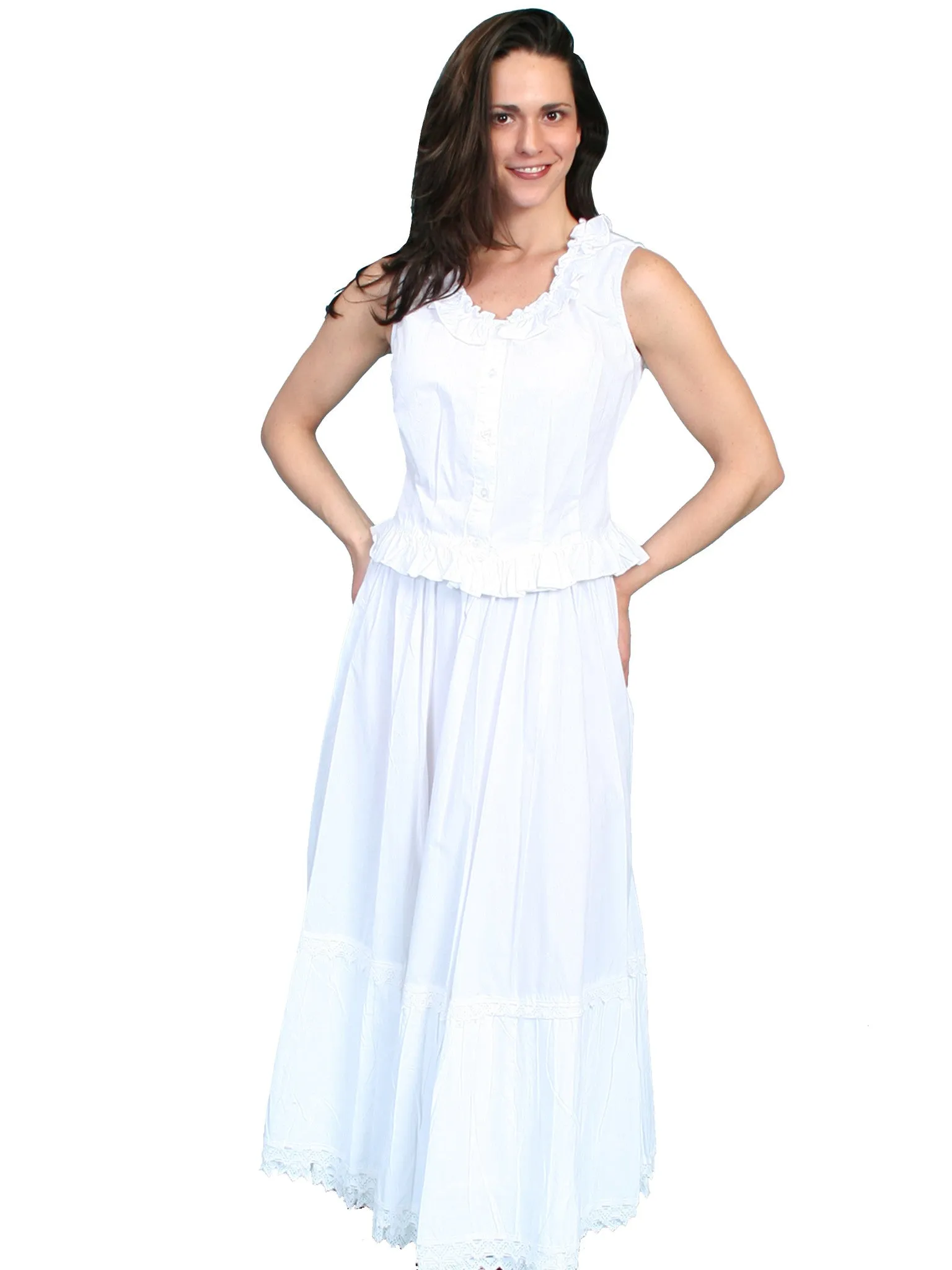 Women's Old West Skirt Collection: Rangewear Cotton Petticoat