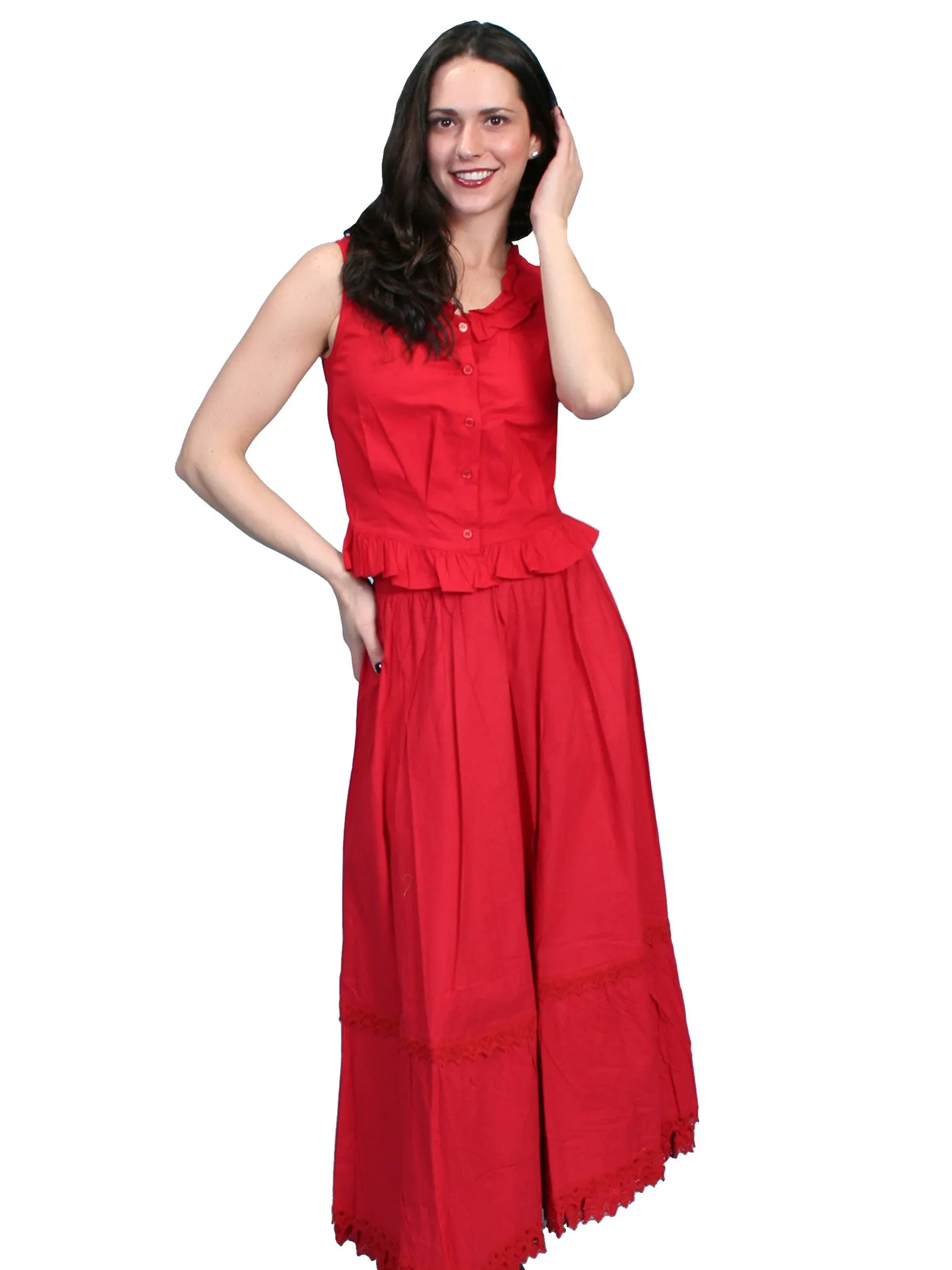 Women's Old West Skirt Collection: Rangewear Cotton Petticoat