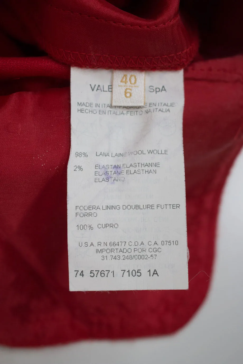 [WW13056] Valentino Garavani | Dress Pants