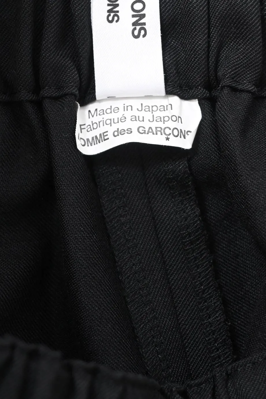 [WW48093] Comme des Garçons | Tapered Pants