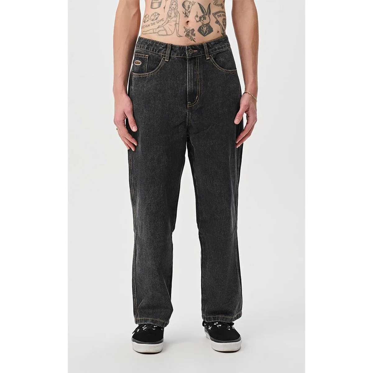 XLarge - Bull Denim 91 Pants Washed Black