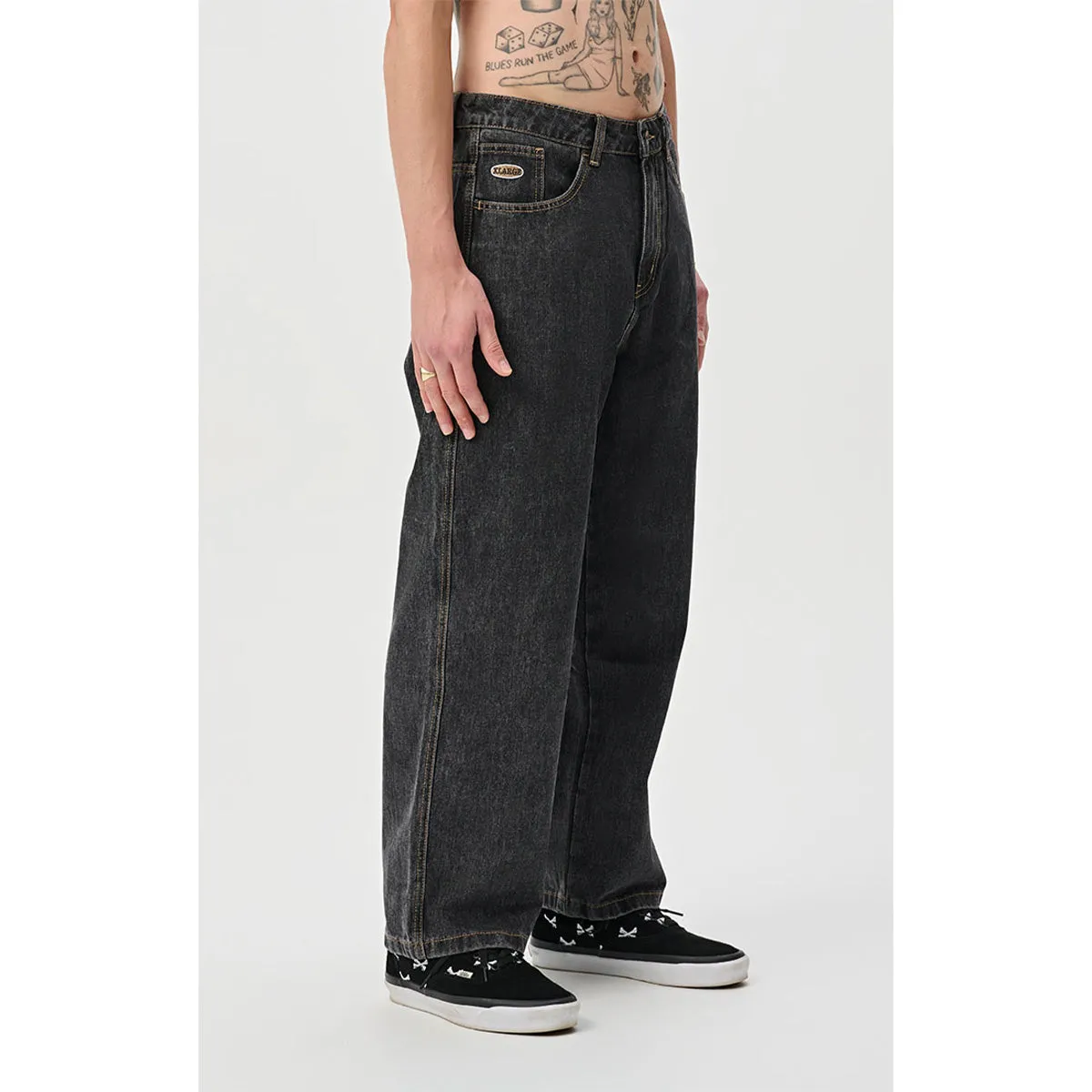 XLarge - Bull Denim 91 Pants Washed Black