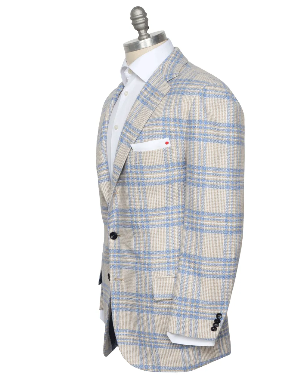 Yellow and Blue Plaid Sportcoat