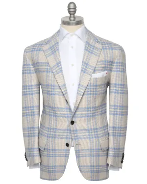 Yellow and Blue Plaid Sportcoat