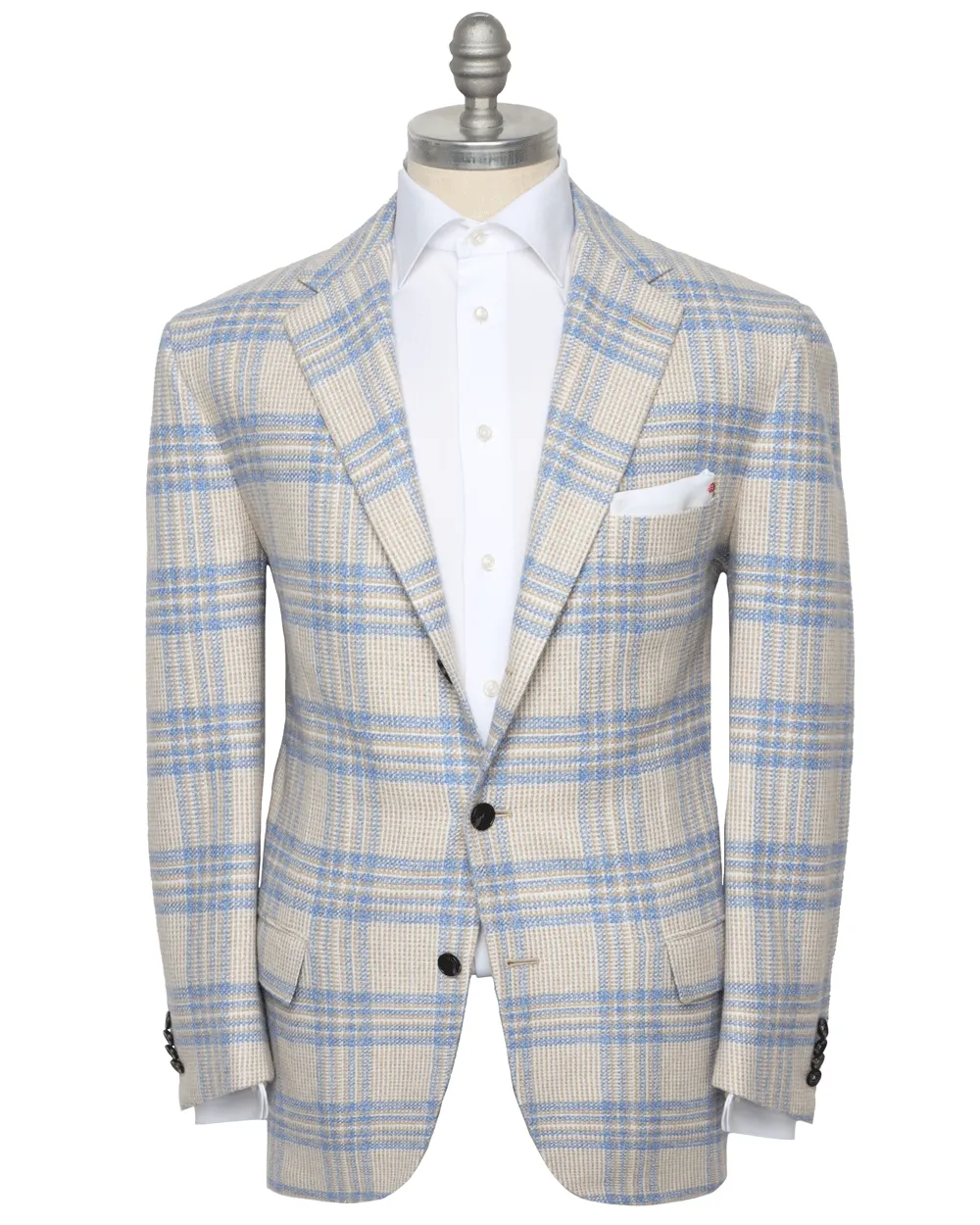 Yellow and Blue Plaid Sportcoat
