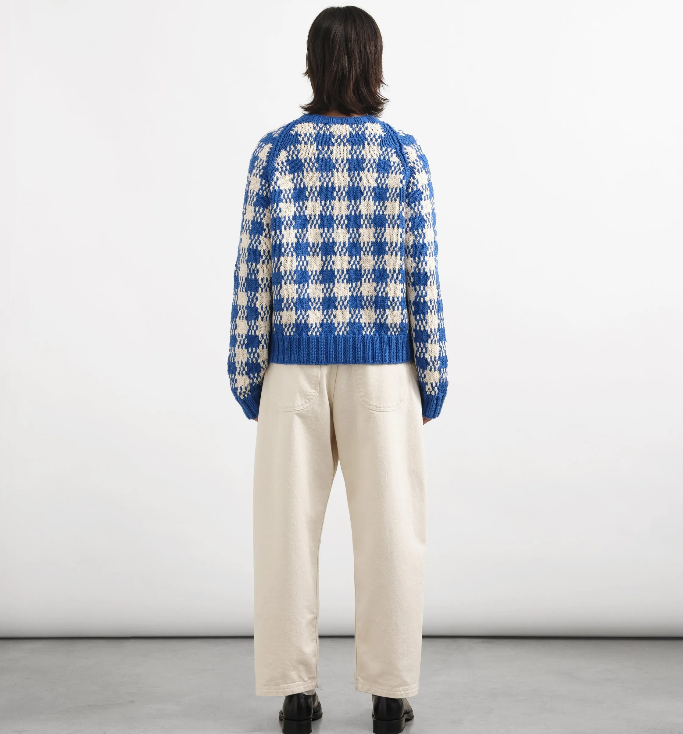 YMC Twisted Trouser Ecru