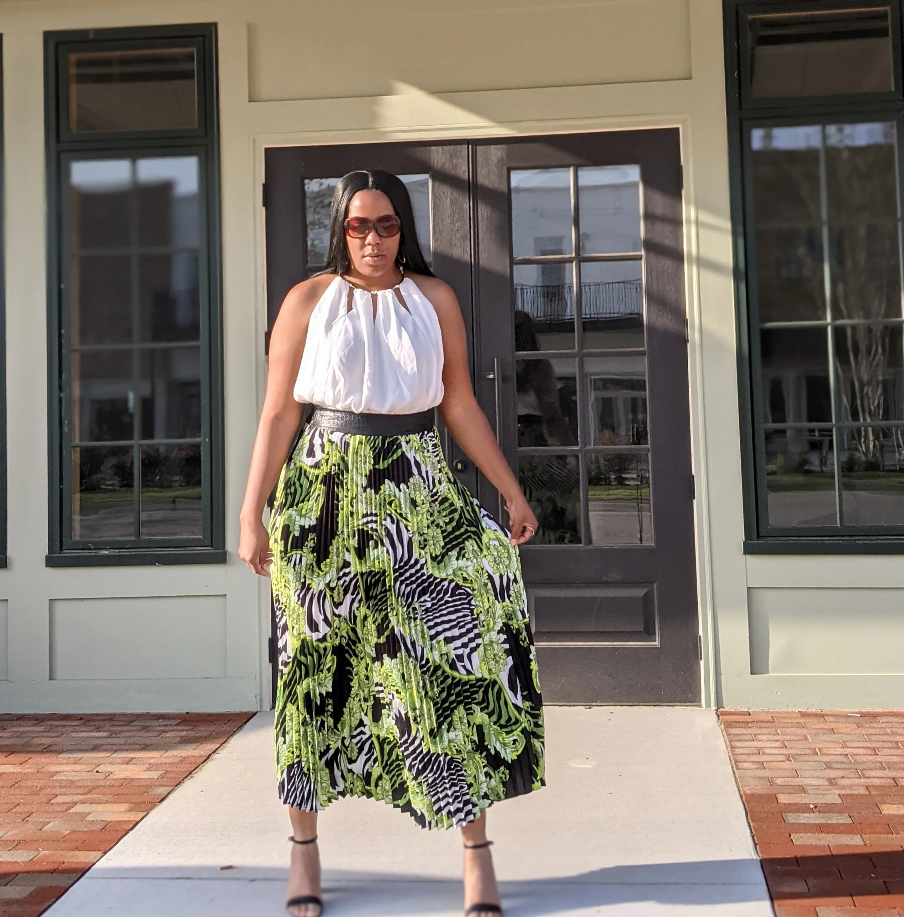 Zebra Print Maxi