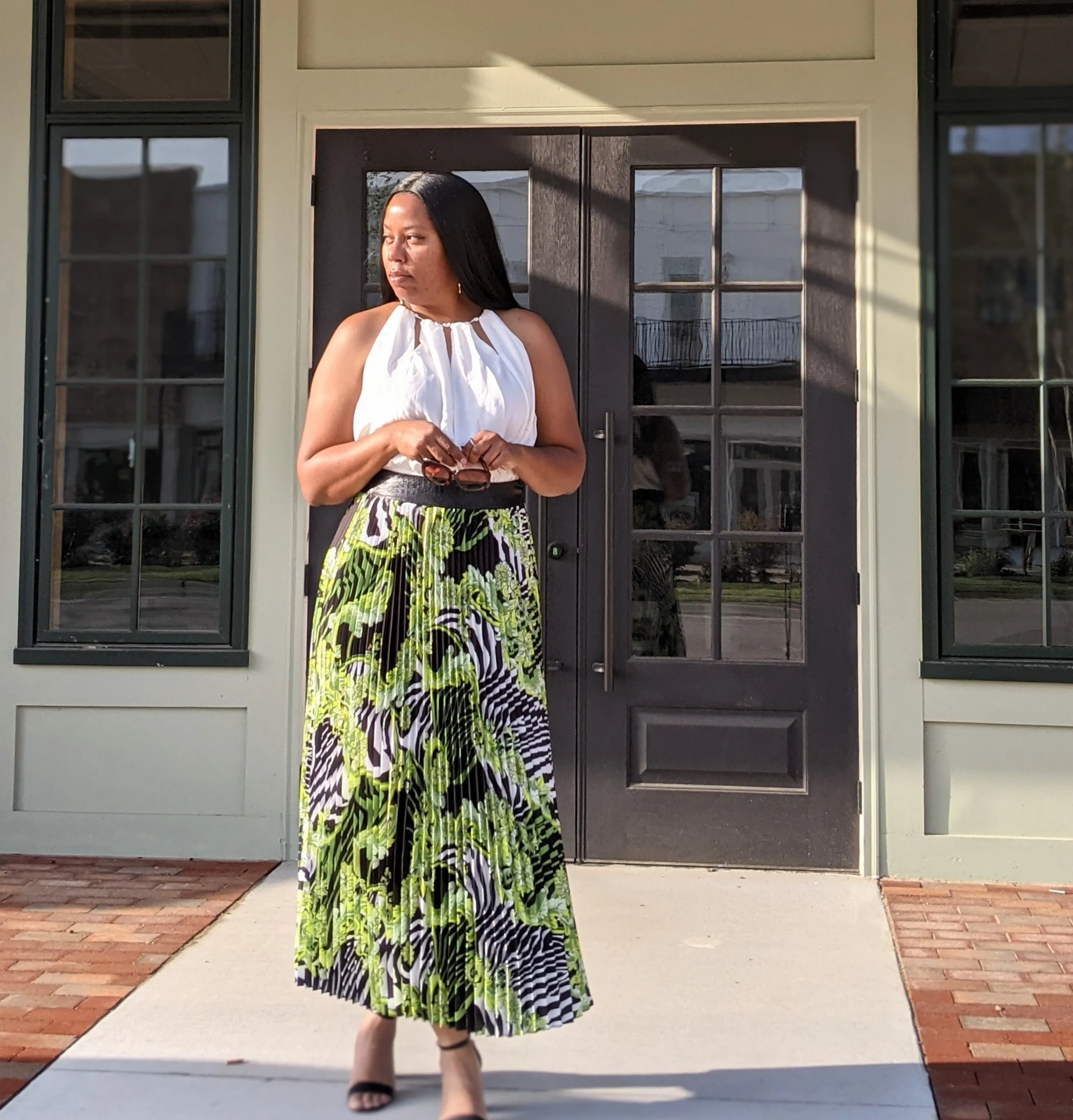 Zebra Print Maxi