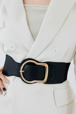 Zinc Alloy PU Leather Belt – Sleek, Strong, and Stylish